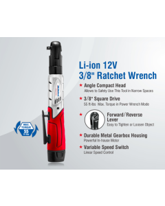 ACDelco 3/8" Ratchet Wrench KIT